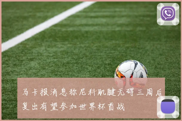 马卡报消息称尼科肌腱无碍三周后复出有望参加世界杯首战